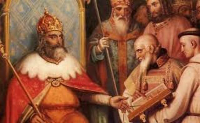 Pipino El Breve - Carlomagno