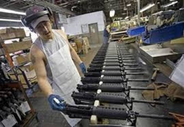 fabricación de armas