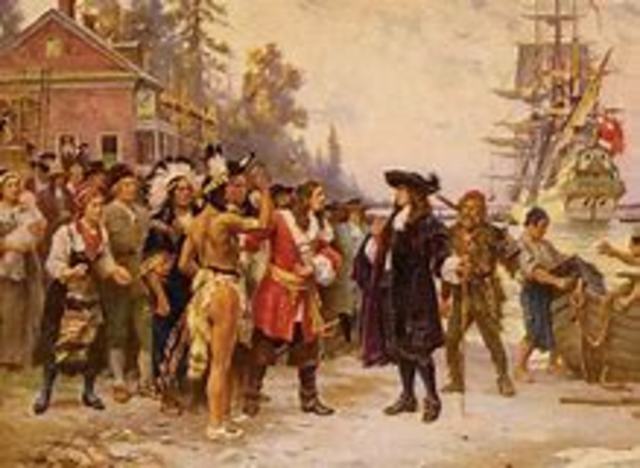 Quakers settle in Pennsylvania