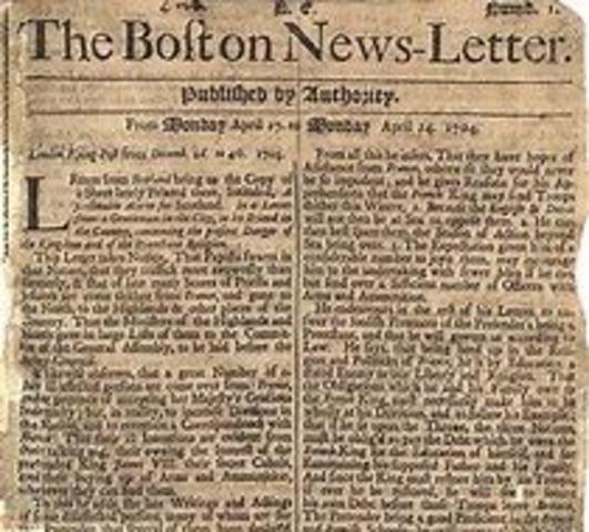 First Newspaper