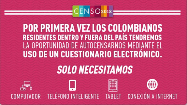 Autocenso Virtual DANE Colombia