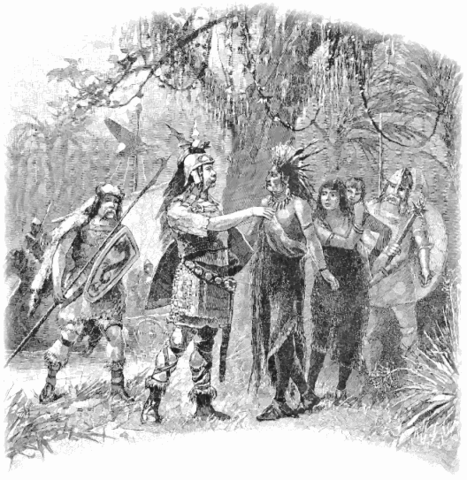 Vikings discover new land through new routes