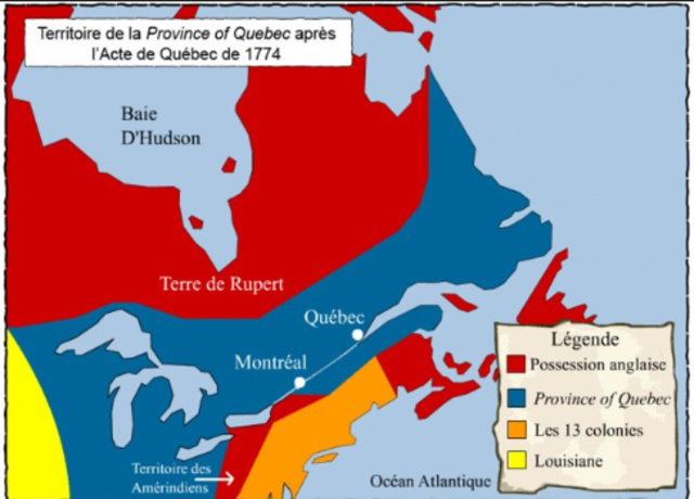L’Acte de Québec cont.