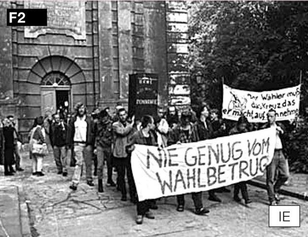 Kommunal-"Wahlen" in der DDR