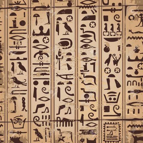 Jeroglíficos egipcios