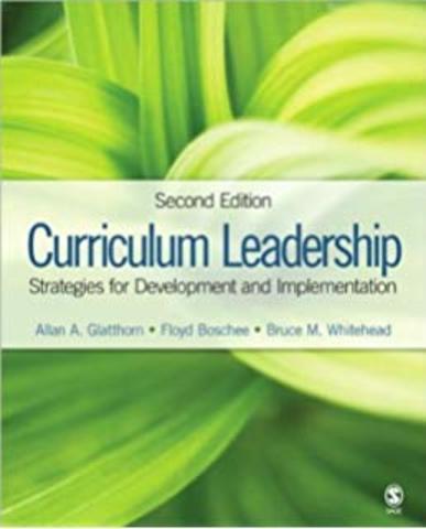 Allan Glathorn ( Glathorn, Boschee, Whitehead, & Boschee) - Teoria de Curriculo en Guatemala.