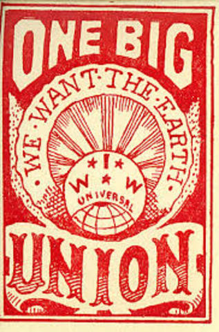 Industrial Workers of America is Established