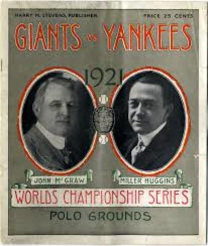 World Series Broadcasted on Radio