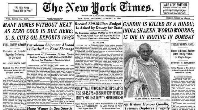 The Death of Gandhi