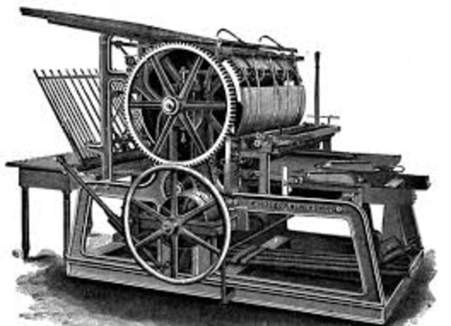 Creacion de la imprenta moderna