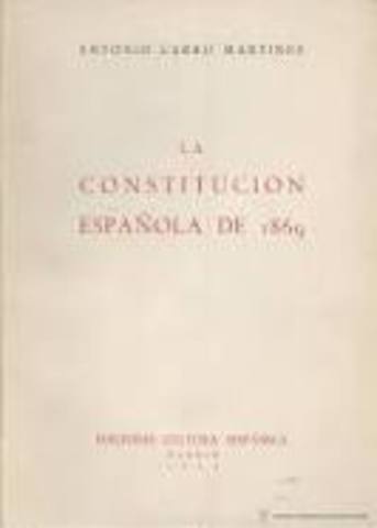 La Constitució del 1869