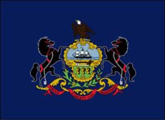 Pennsylvania is founed