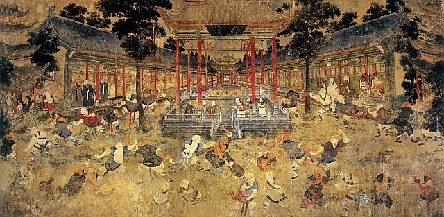 The overthrow of the Manchu dynasty