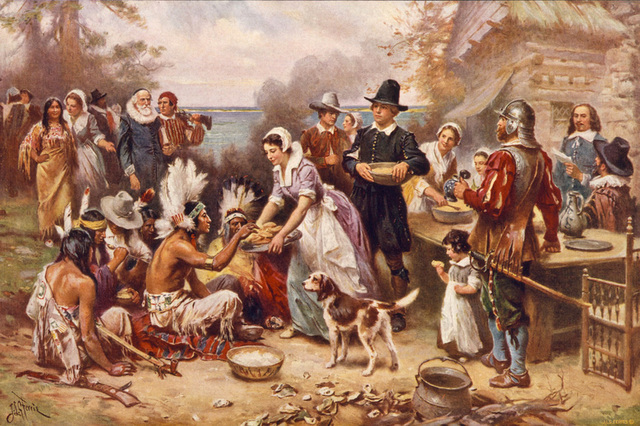The first Thanksgiving