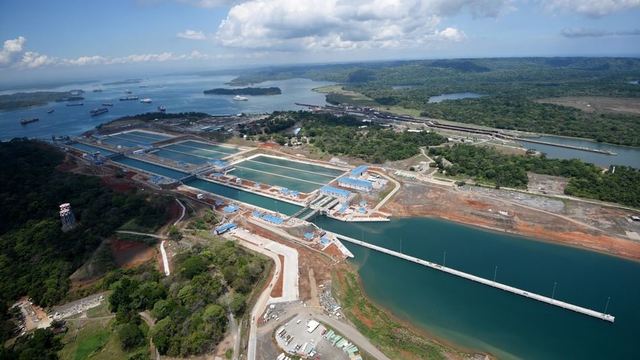 imperialism Panama Canal is completed