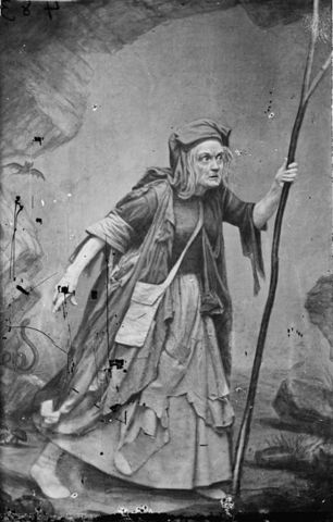 Played Meg Merrilies in a dramatization of Guy Mannering