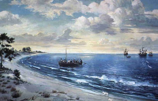 Landing at Cape Henry