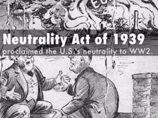 Neutrality Act of 1939