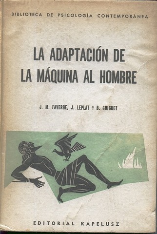 Adaptación de la máquina al hombre