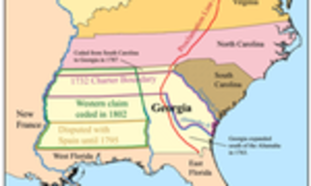 Province of Georgia is founded