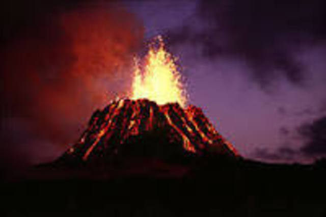 Erupcion volcanica