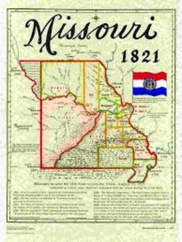 Missouri Becomes the 24th state