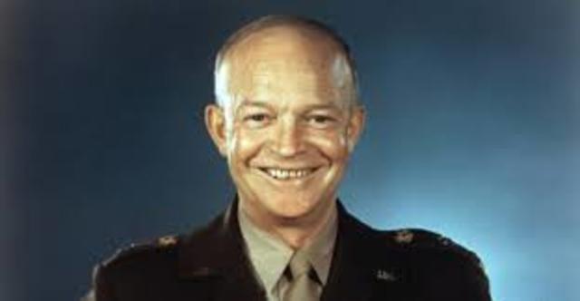 dwight eisenhower is elected president