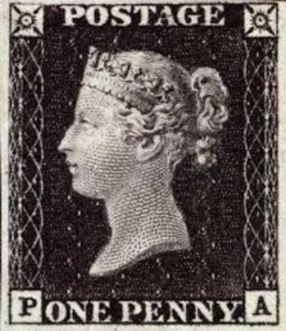 First Postage Stamp
