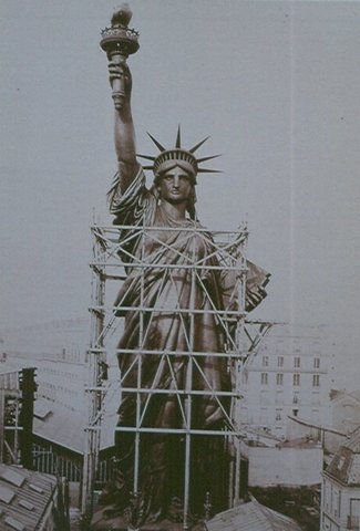 The Statue of Liberty was dedicated