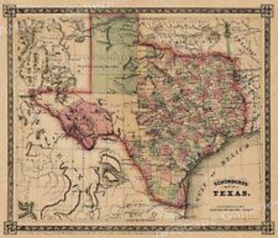 Texas attempts to Secede