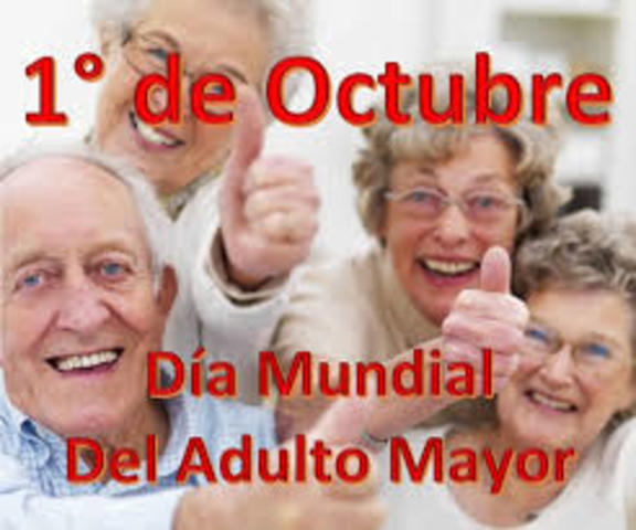 DÍA INTERNACIONAL DEL ADULTO MAYOR