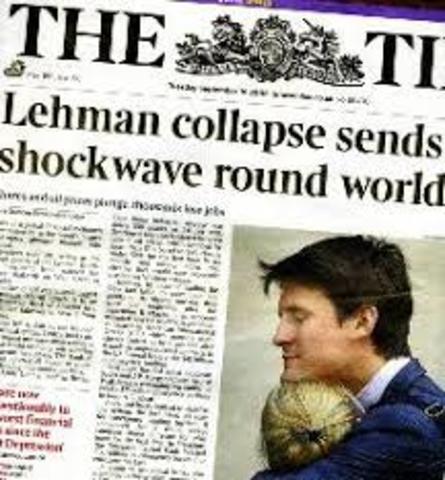 The Collapse of the Lehman Brothers