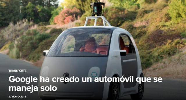 Auto capaz de manejarse por si mismo