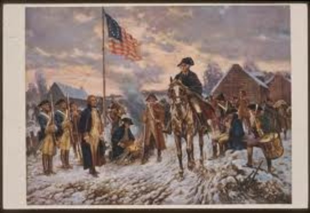 Washington occupies Valley Forge