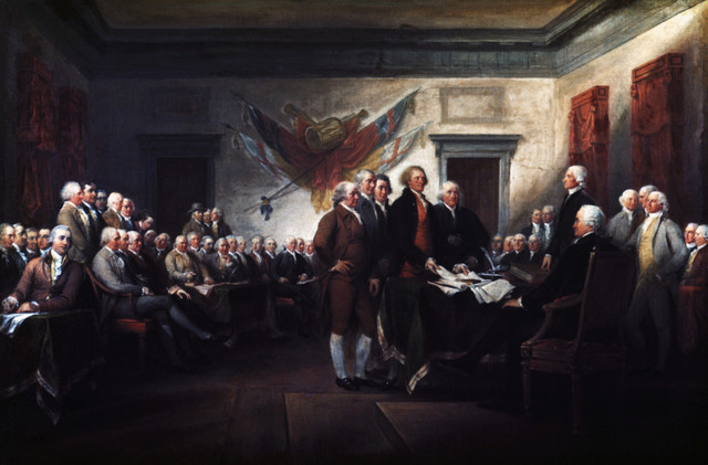 American Declaration of Independence signed