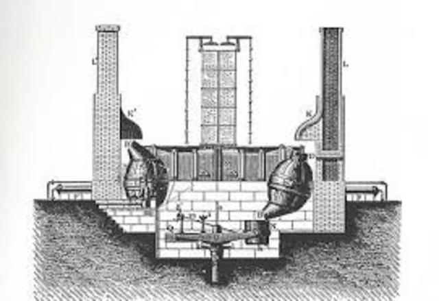CONVERTIDOR DE HIERRO RICO EN FÓSFORO (industria siderometalurgia)