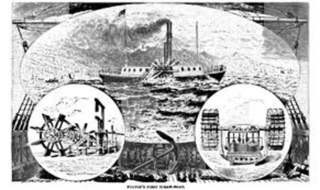 John fitch invents the steamboat