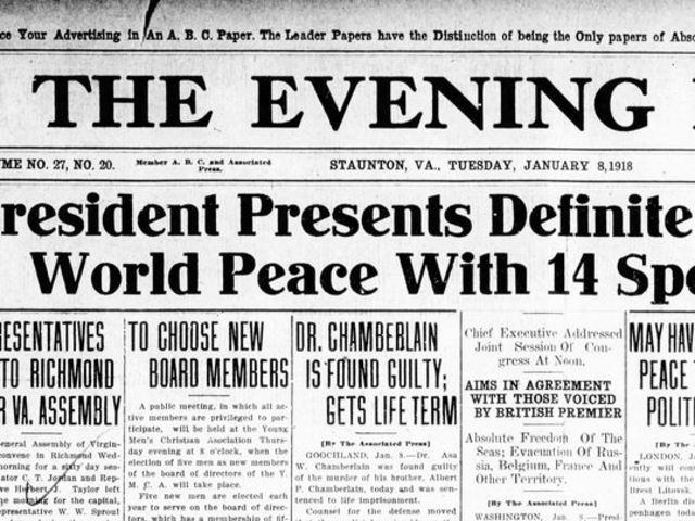 Wilson’s 14 points