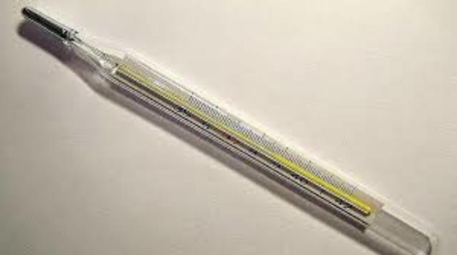 TERMÓMETRO DE MERCURIO