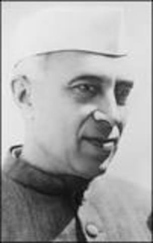 Death of Jawaharlal Nehru