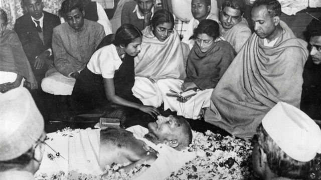 Gandhi is assassinated