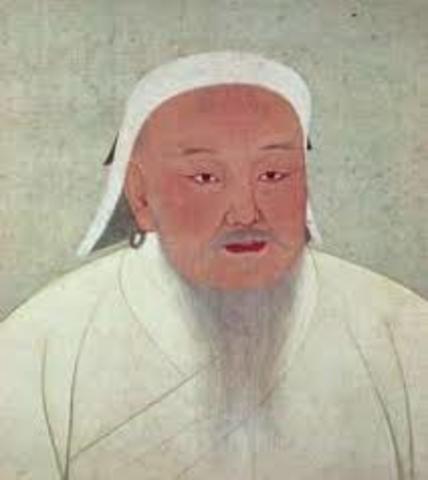 Death of Genghis Khan
