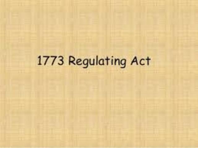 Regulating Act of 1773