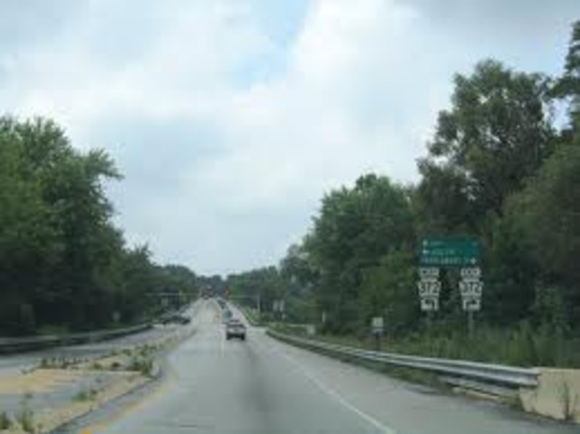 The lancaster pike is completed