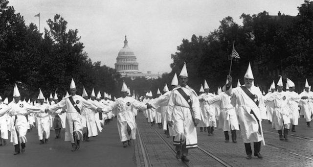 Klansmen March