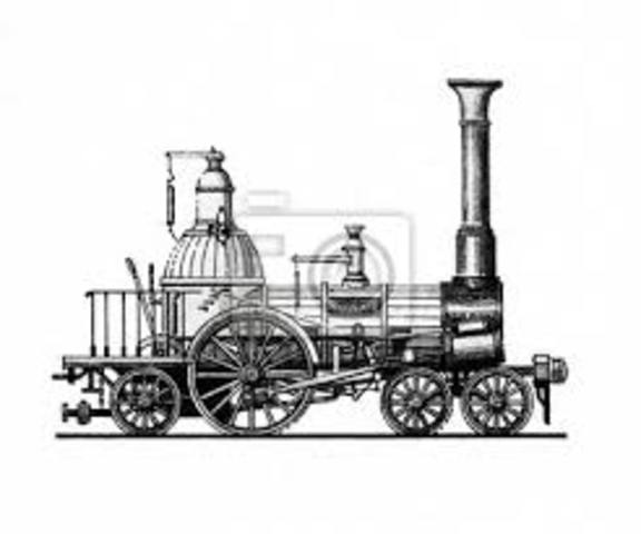 PRIMERA LOCOMOTORA DE VAPOR
