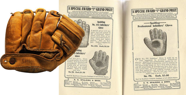 Spaulding Introduces first lien of Baseball Gloves