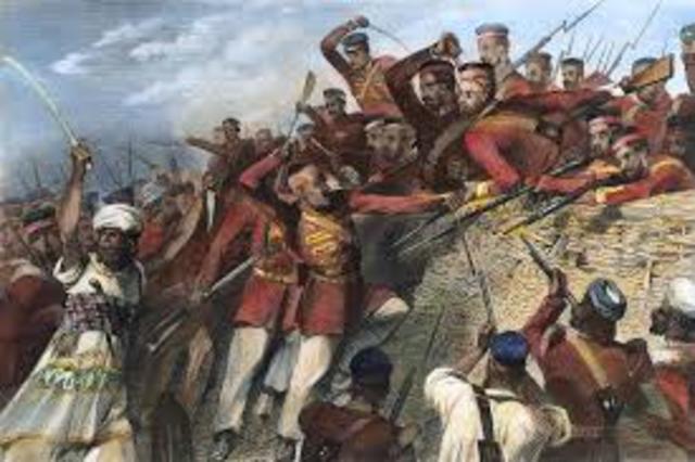 Indian Mutiny (Sepoy Mutiny)