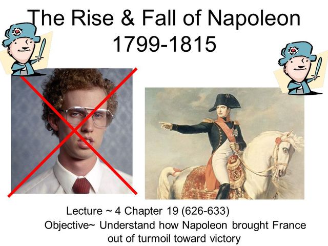 1799-1815: Napoleon Bonaparte & French Nationalism