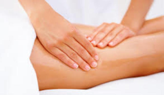 Terapia de masajes más o menos el año 3.000 a.c.